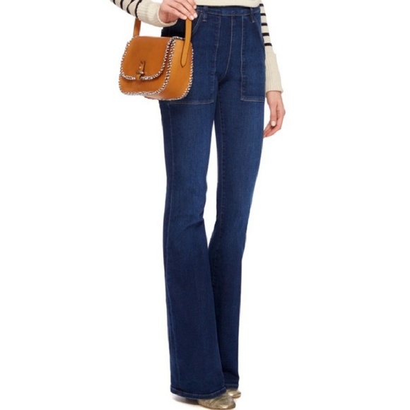 ASOS Denim - High Waisted Flared Jeans